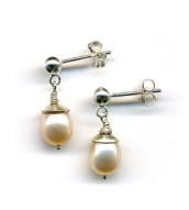 Summer Days freshwater pearl earrings