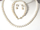 golden girl ~cultured pearls and 14K gold child set
